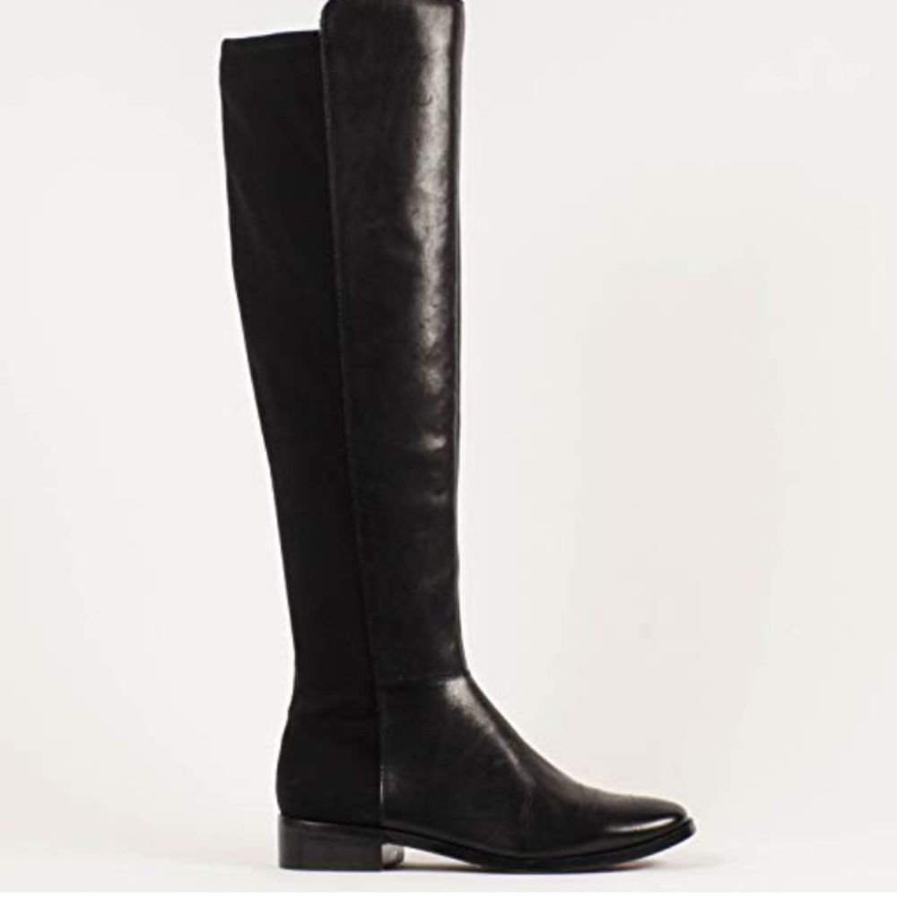 Tahari Chase Black Over the Knee Boots - Size 9